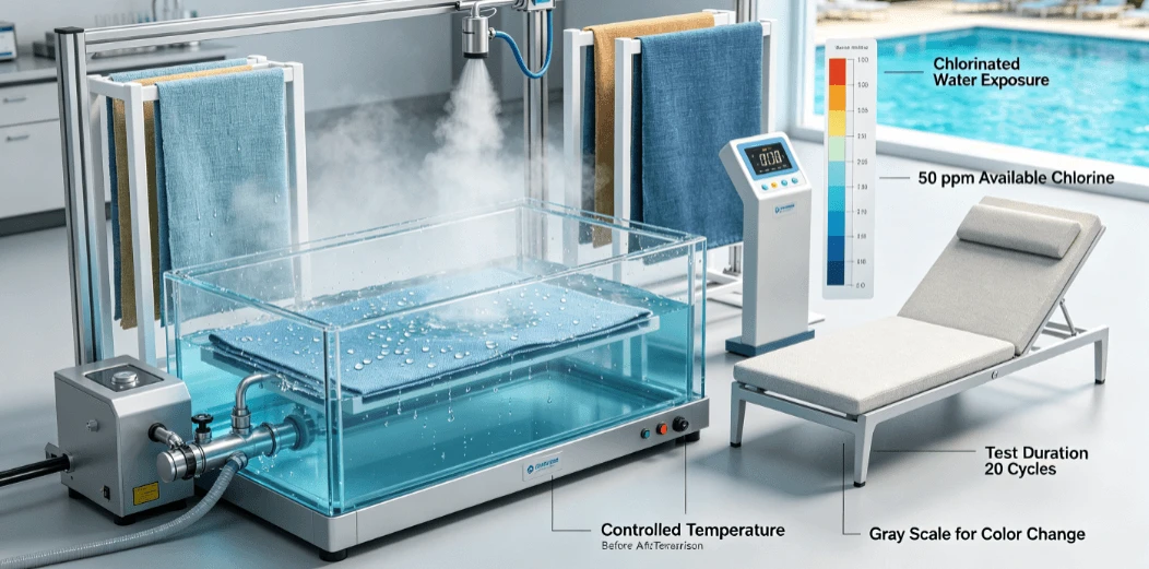 Colorfastness to Chlorinated Water: AATCC 162 Requirements Colorfastness to Chlorinated Water: AATCC 162 Requirements