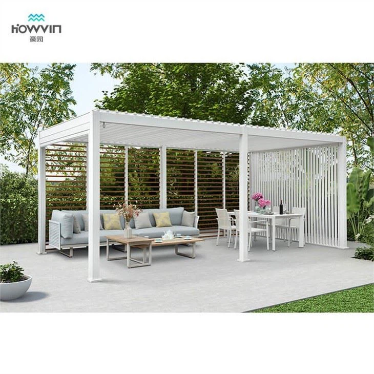 4m X 3m Rectangular Aluminium Pergola