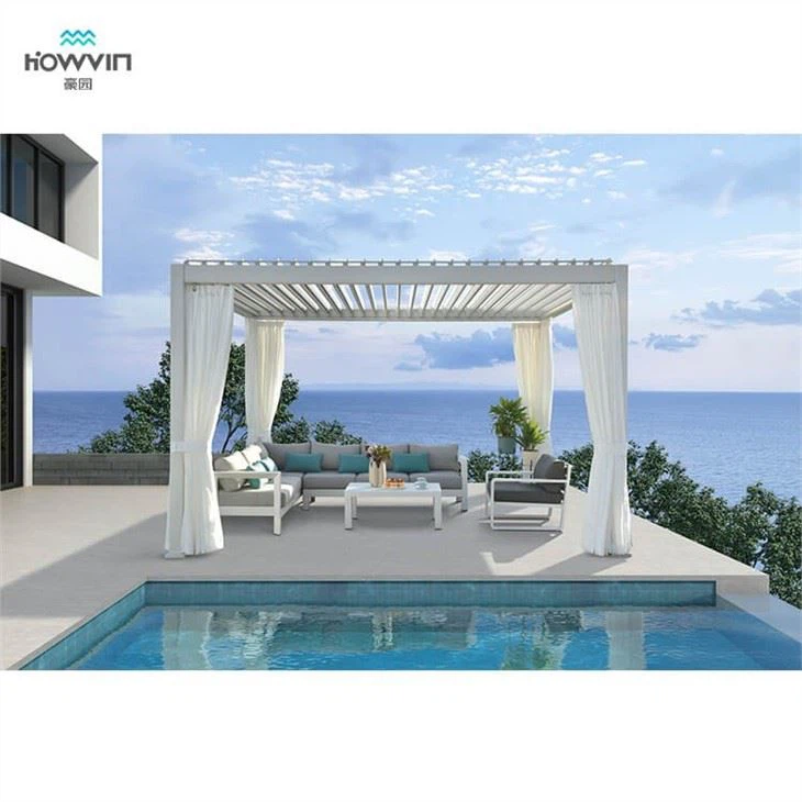 4m X 3m Rectangular Aluminium Pergola