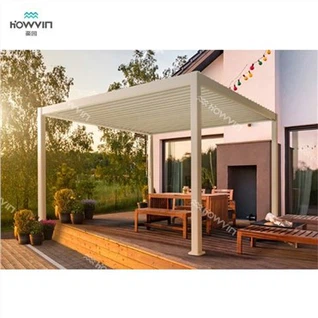 3x4 Пергола с прибираем покрив